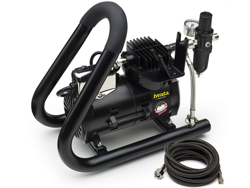 Iwata Smart Jet Plus Tubular Airbrush Compressor