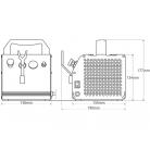 Sparmax AC-27 Airbrush Compressor - view 2
