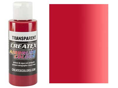 Createx Transparent Carmine, 5138, 2oz/60ml