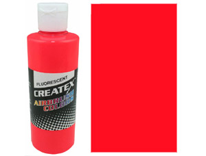 Createx Fluorescent Red, 5408, 2oz/60ml