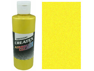 Createx Airbrush Colors 2oz Iridescent Yellow