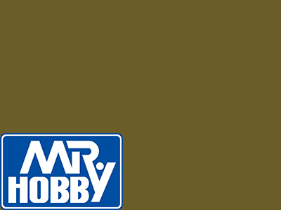 Mr Hobby Aqueous Hobby Color H052 Olive Drab 1 Semi-Gloss