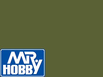 Mr Hobby Aqueous Hobby Color H304 Olive Drab FS34087 Semi-Gloss 10ml