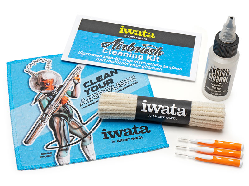 Iwata Airbrush Cleaning Kit Refill