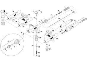 Iwata Airbrush Parts Diagrams (PDF)