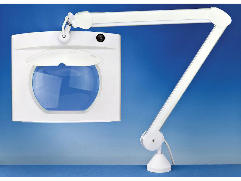 Lightcraft LED Rectangular Magnifier Lamp