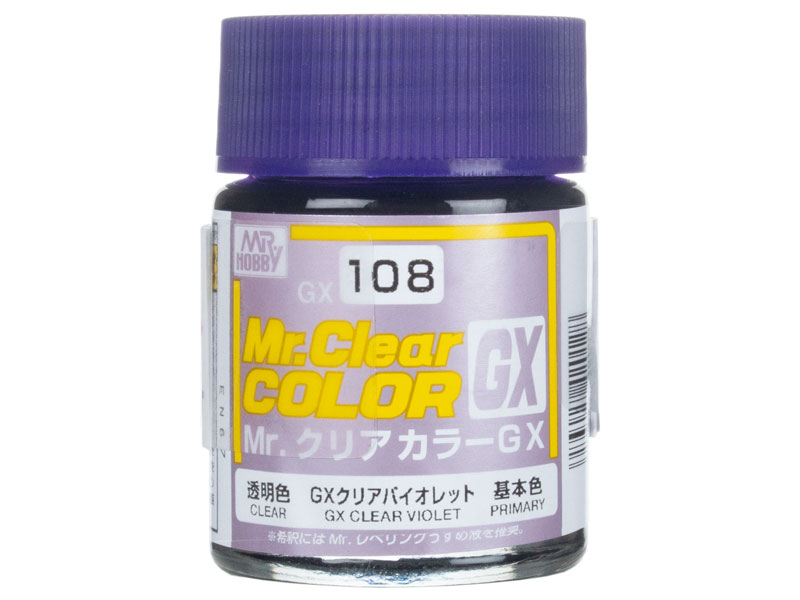 Mr Clear Color GX108 Clear Violet