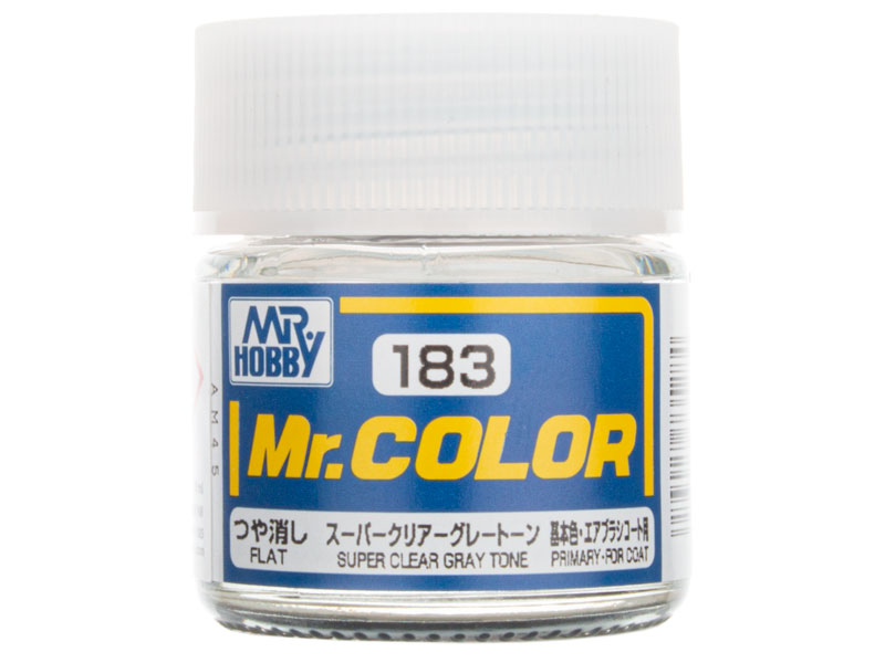 Mr Color Super Clear Gray Tone Flat C183