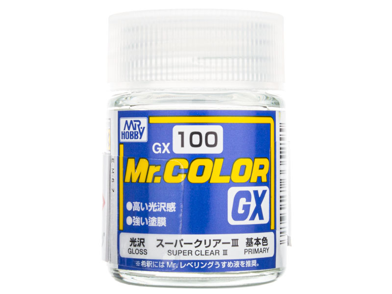 Mr Color GX100 Super Clear III Gloss