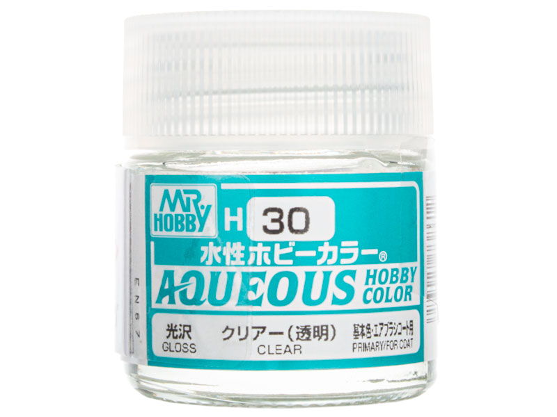 Mr Hobby Aqueous Hobby Color H030 Clear Gloss