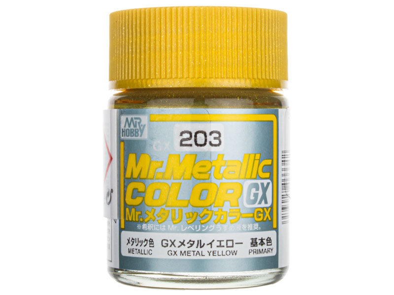 Mr Metallic Color GX Metal Yellow