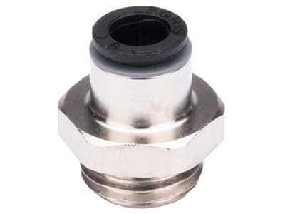 1/4" Male 6mm Push Fit Connector