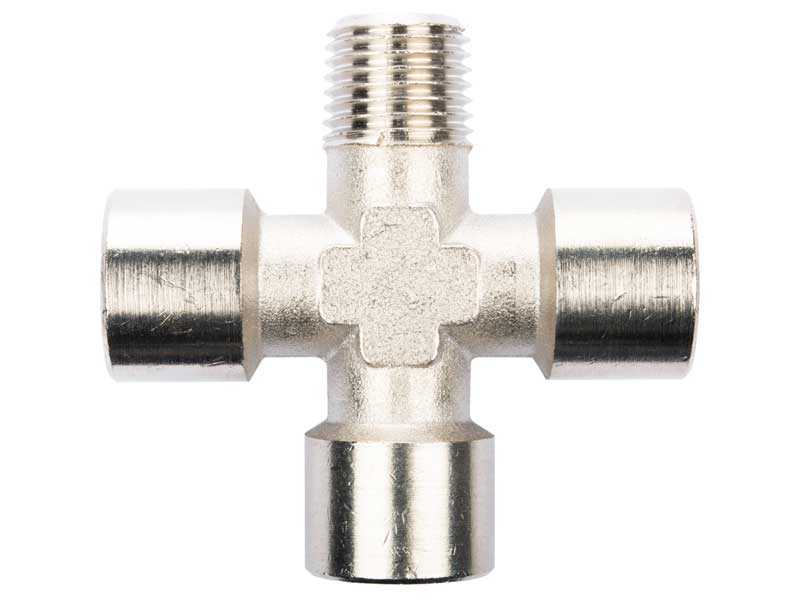 Cross Threaded Adaptor 1/4"