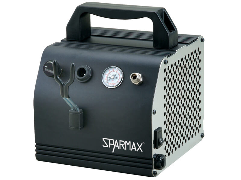  Sparmax  AC 27 airbrush  compressor an entry level piston 