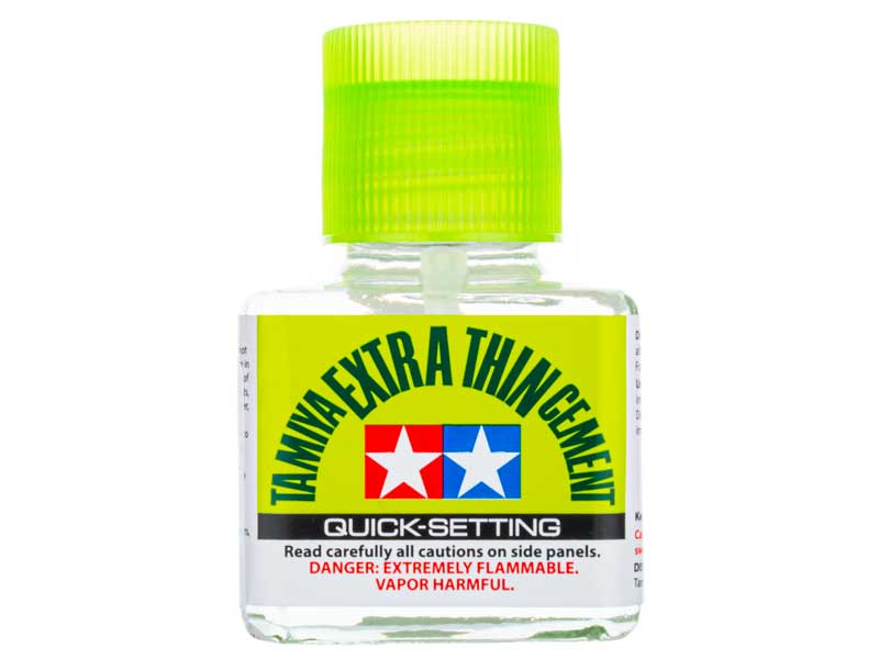 Tamiya 87182: Glue Extra thin cement Quick setting 1 x 40ml (ref