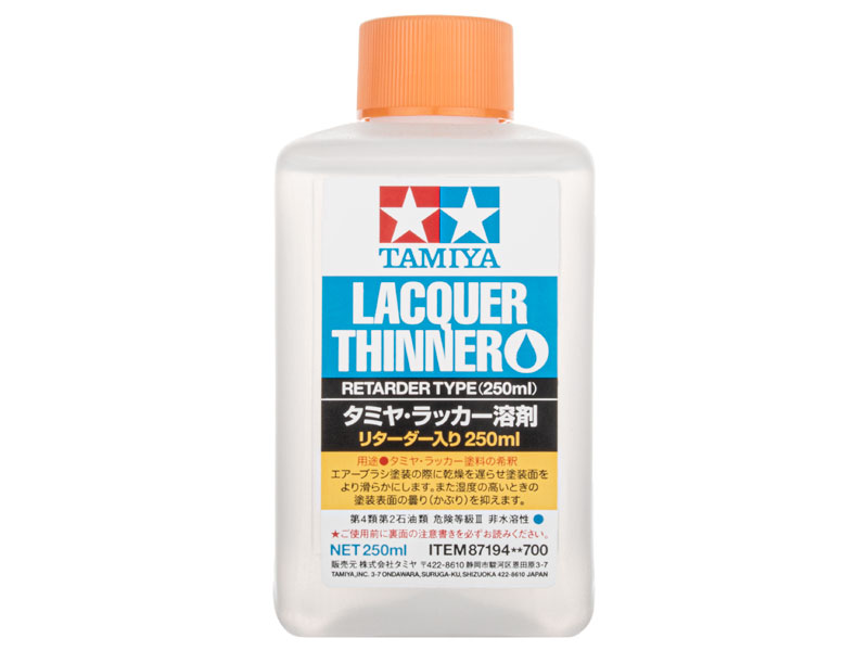 Tamiya Lacquer Thinner with Retarder 250ml