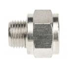 1/8" Female to 1/8" Male Coupler - view 1