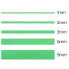 Fineline tape sizes in comparison