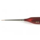 Kolibri Red Sable Brush, Size 5/0 x 3 - view 2