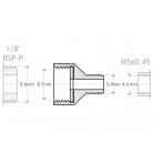 Reducer 1/8" Female to Badger  Male - view 2