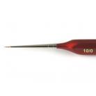 Kolibri Red Sable Brush, Size 10/0 x 3 - view 2