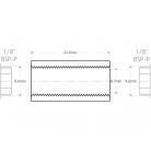 Coupler Female to Female 1/8" - view 2