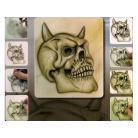 Skull Airbrush Stencil Set - view 1