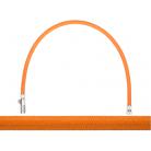 Orange Braided Airbrush Hose - view 1