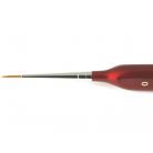 Kolibri Red Sable Brush, Size 0 x 3 - view 2