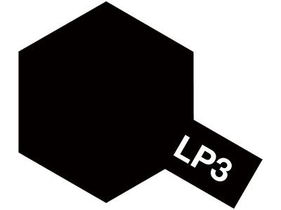 Tamiya Lacquer LP3 Black Flat