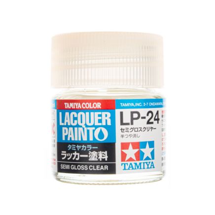 Tamiya Lacquer LP24 Clear SemiGloss