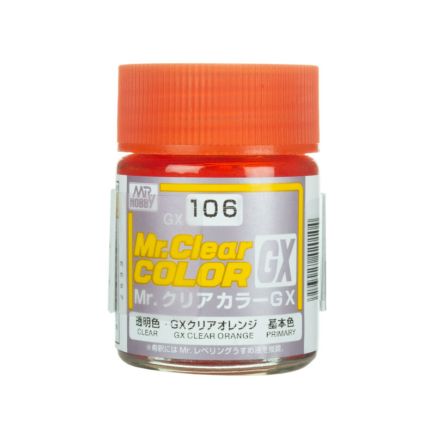 Mr Clear Color GX106 Clear Orange