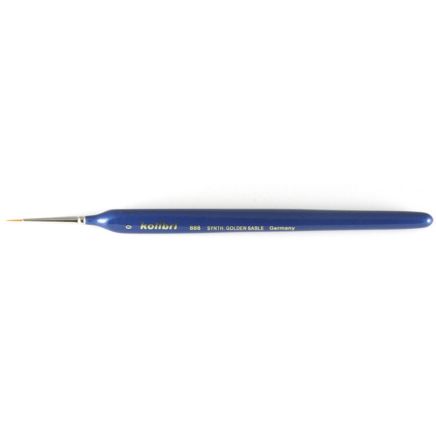 Kolibri Synthetic Golden Sable Brush Size 0 x 3