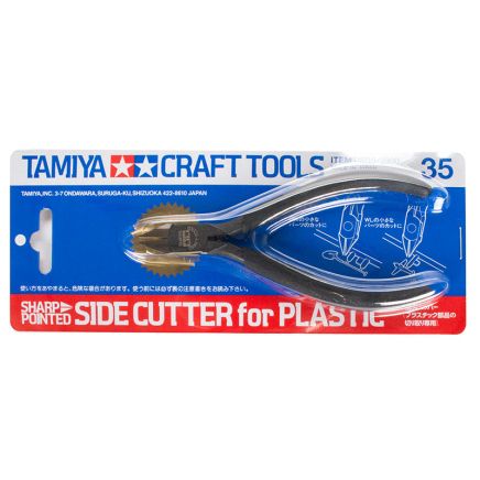 Tamiya 74035 Sharp Pointed Side Cutters for Plastic
