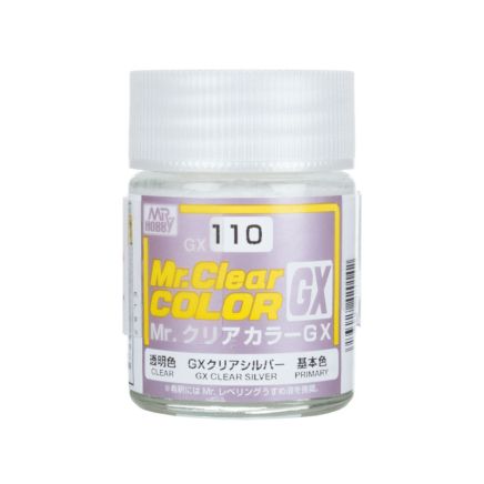 Mr Clear Color GX110 Clear Silver
