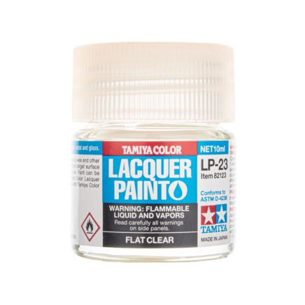 Tamiya Lacquer LP23 Clear Flat