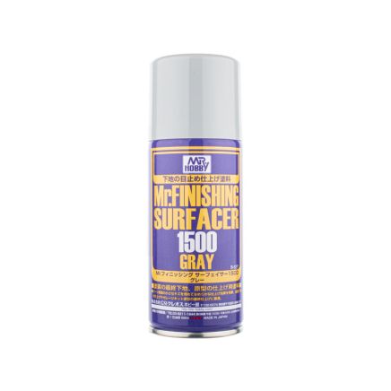 Mr Finishing Surfacer 1500 Gray Aerosol