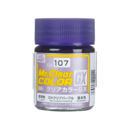 Mr Clear Color GX107 Clear Purple