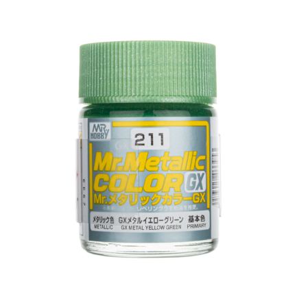 Mr Metallic Color GX Metal Yellow Green