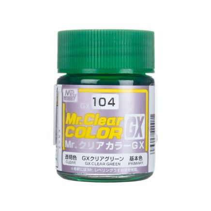 Mr Clear Color GX104 Clear Green