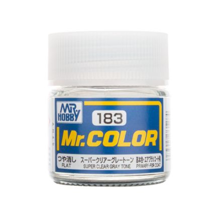Mr Color Super Clear Gray Tone Flat C183