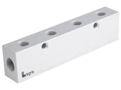 Legris 4 Port 1/8' BSP Manifold