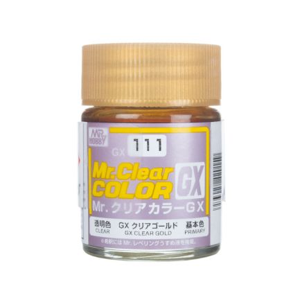 Mr Clear Color GX111 Clear Gold