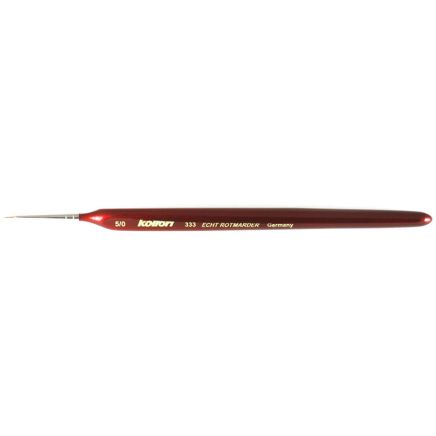 Kolibri Red Sable Brush Size 5/0 x 3