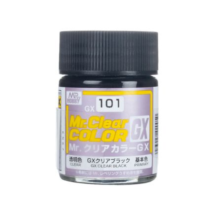 Mr Clear Color GX101 Clear Black