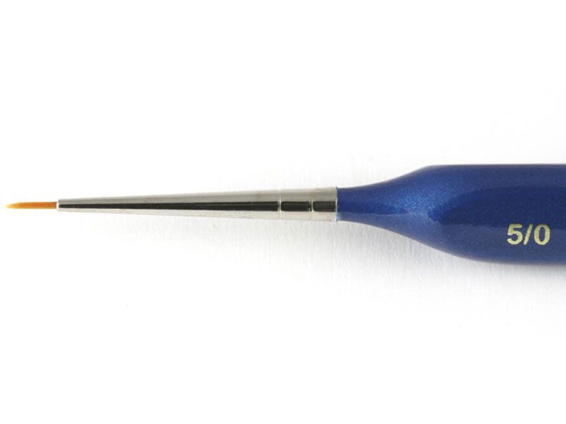 Kolibri Synthetic Golden Sable Brush Size 5/0 x 3