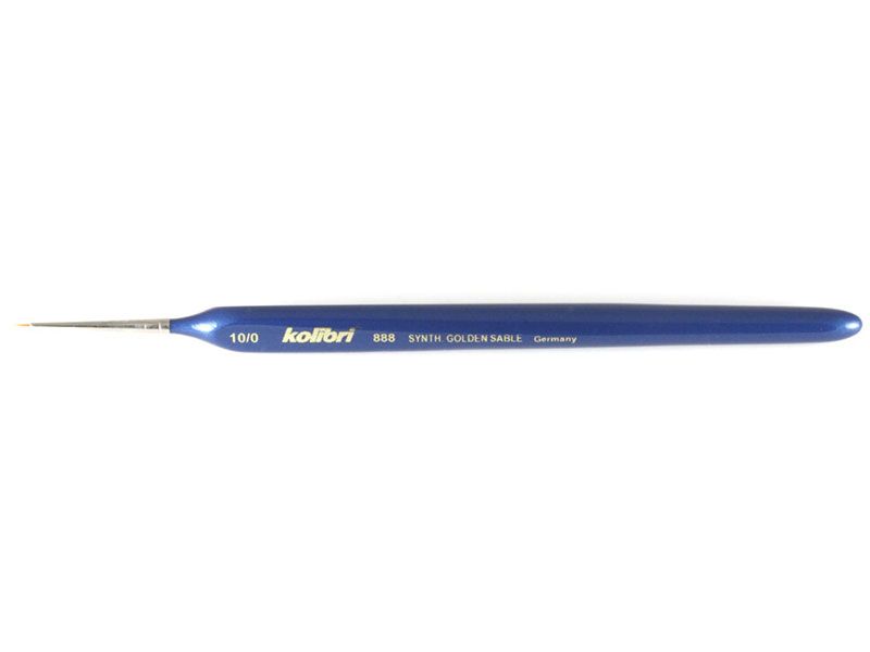 Kolibri Synthetic Golden Sable Brush Size 10/0 x 3