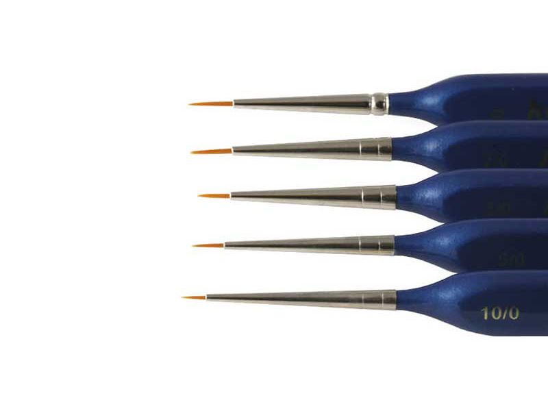 Kolibri Synthetic Golden Sable Brush Set