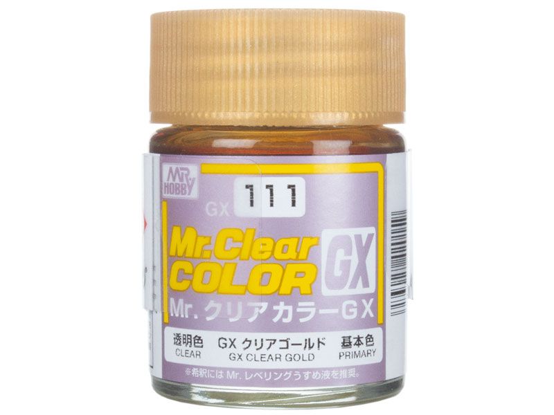 Mr Clear Color GX111 Clear Gold