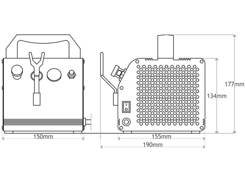 Sparmax AC27 Airbrush Compressor